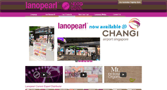 Desktop Screenshot of lanopearl.com.au