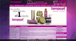 Desktop Screenshot of lanopearl.vn